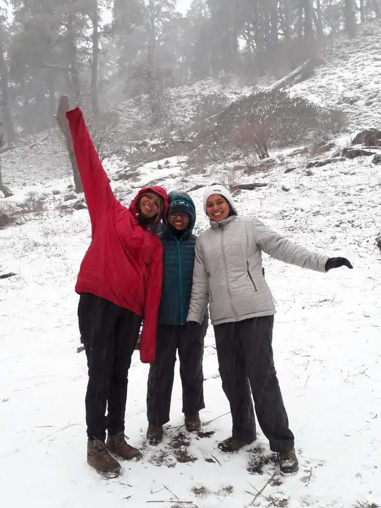 Celebration on Snowy Meadow Ridge