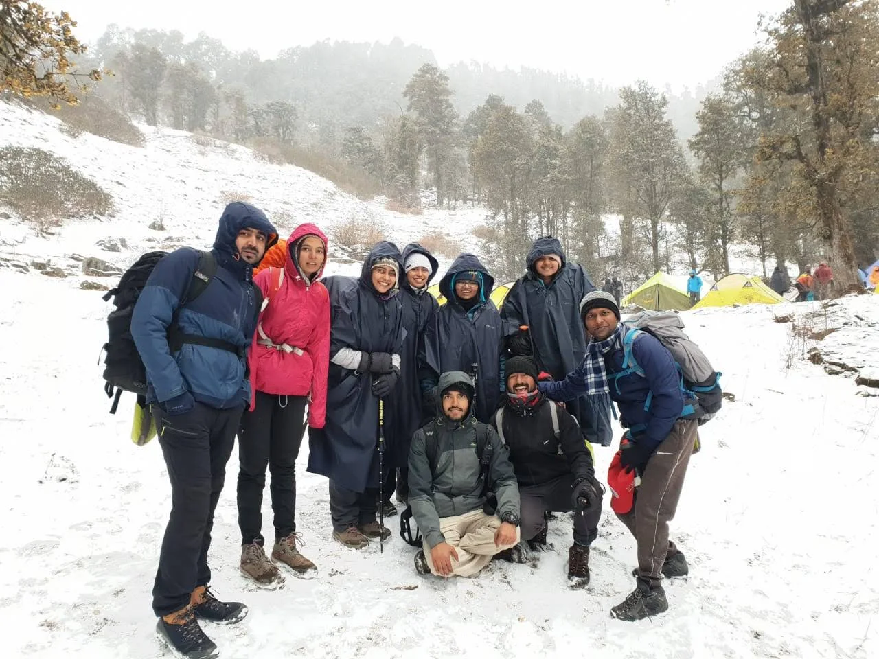 Trekker Batch at Dayara Winter Camp