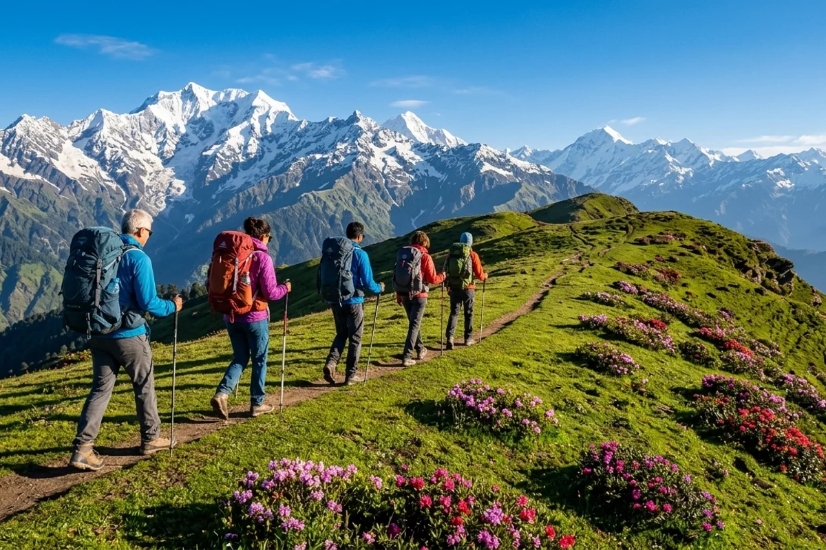 Small groups experience with Yeti Adventure