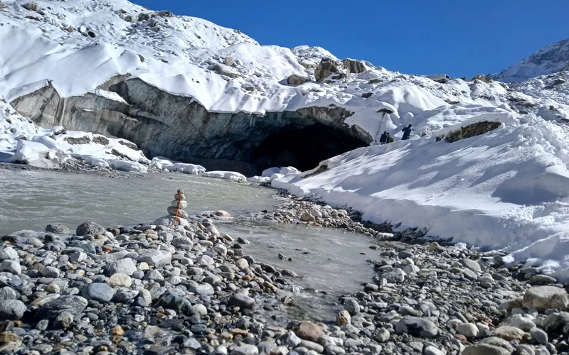 Gaumukh Glacier Snout
